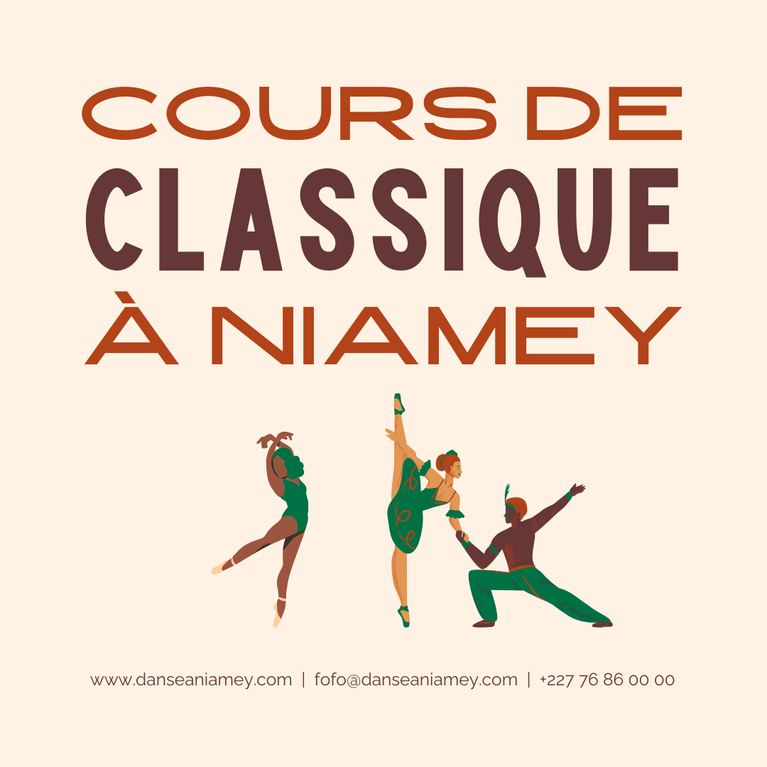 Cours de danse classique à Niamey, Niger